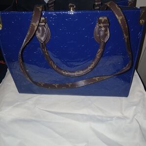 Blue Design Tote Bag